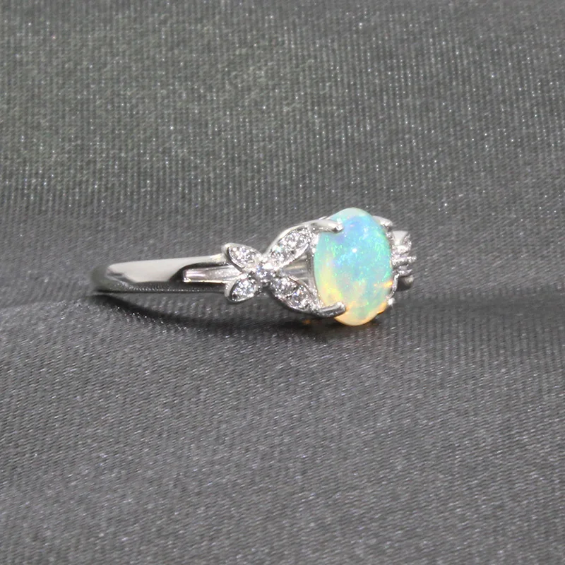 Женское кольцо из опала CoLife ювелирные изделия 100% натурального 0 3ct 4ct 6ct