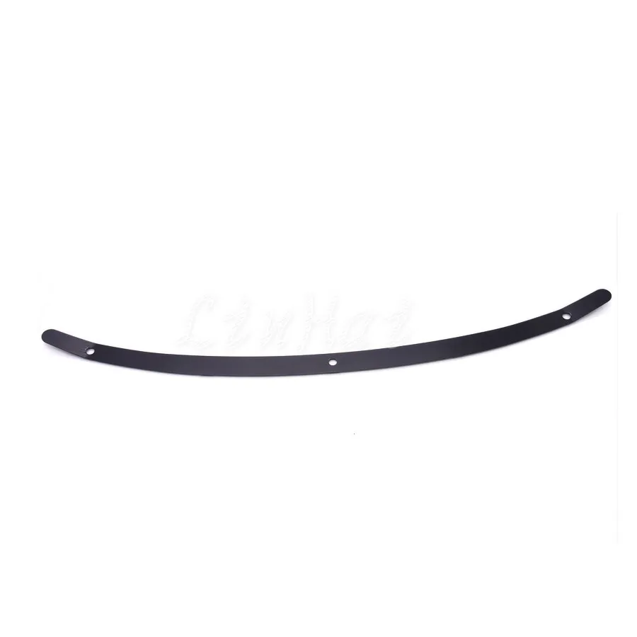 Новинка мотоциклетная черная кромка скошенная отделка ветрового стекла для Harley