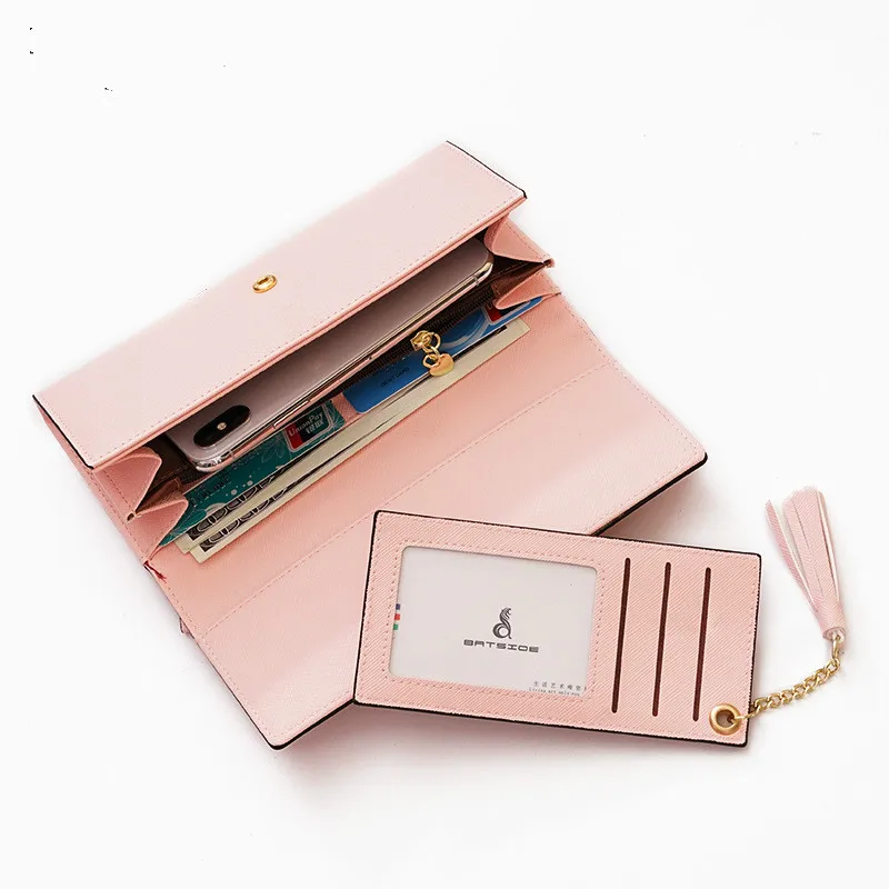 Кошелек carteira feminina portefeuille femme cartera mujer кожаные кошельки portfel damski portafoglio donna женский