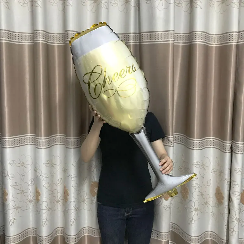Goblet Свадебные украшения для жениха, невесты, баллон для невесты, чтобы быть Mr Mrs, свадебные вечерние баллоны, свадебные душевые принадлежности для вечеринки-девичника - Цвет: Goblet