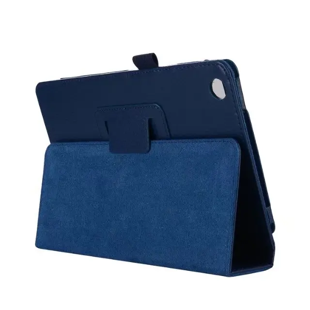 Ультратонкий защитный чехол из искусственной кожи с подставкой личи для