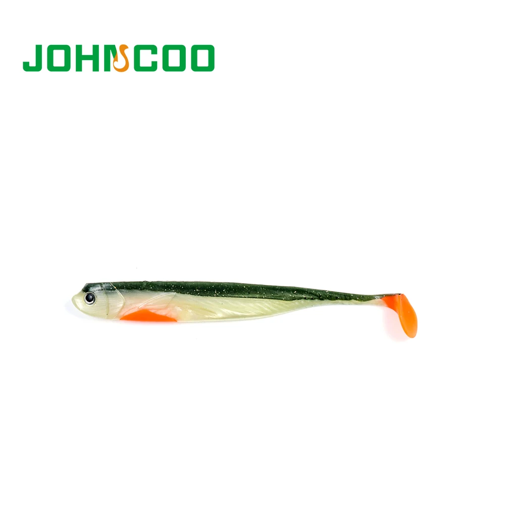 JOHNCOO 2 шт. 14 5 см 15 г мягкие плавающие джиг головка блесна Т образный хвост приманка