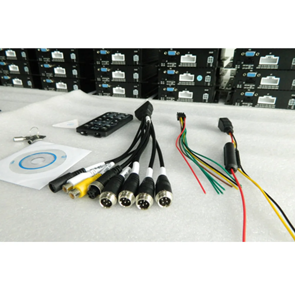 LSZ HI3520D AHD4CH Максимальная поддержка 128G MDVR Автомобильный видео чип Hisilicon Заводская шина Мобильный DVR