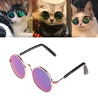 Модные очки для маленьких собак кошачьи очки солнцезащитные очки Защита глаз для домашних животных крутые очки реквизит для фотографий домашних животных цвет случайный