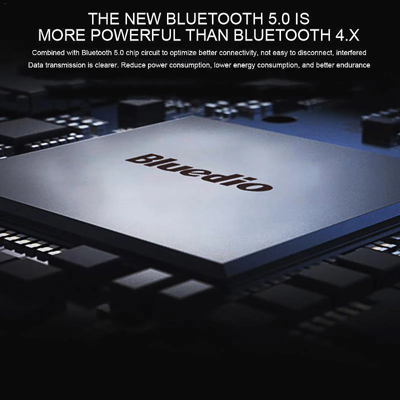 Bluedio Ts-1 Bluetooth 5,0 музыкальные наушники стерео игровая гарнитура стереонаушники