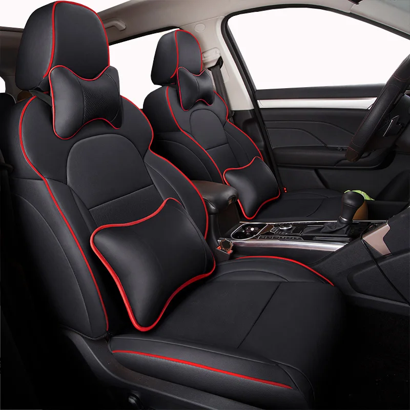 Высокое качество воловья кожа авто чехлы на сиденья для Kia soul cerato sportage 2 3 2017 Оптима