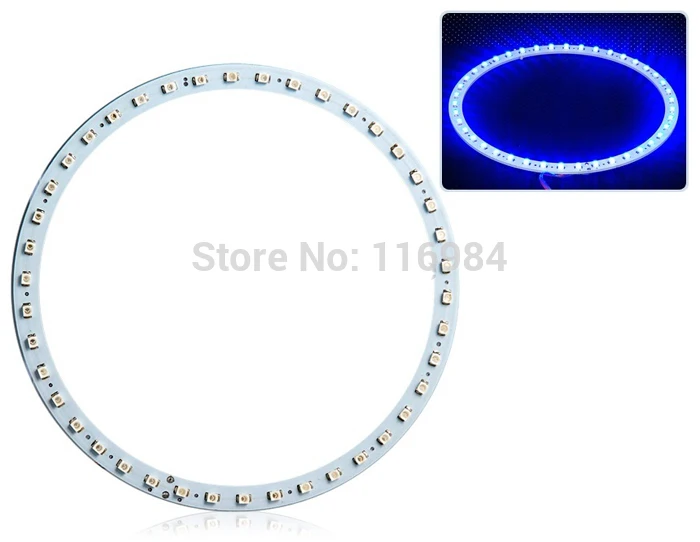 

2 шт. x синий/белый/желтый/зеленый/красный 140 мм 3528 42SMD Автомобильные светодиодные ангельские глазки гало кольсветильник светильник