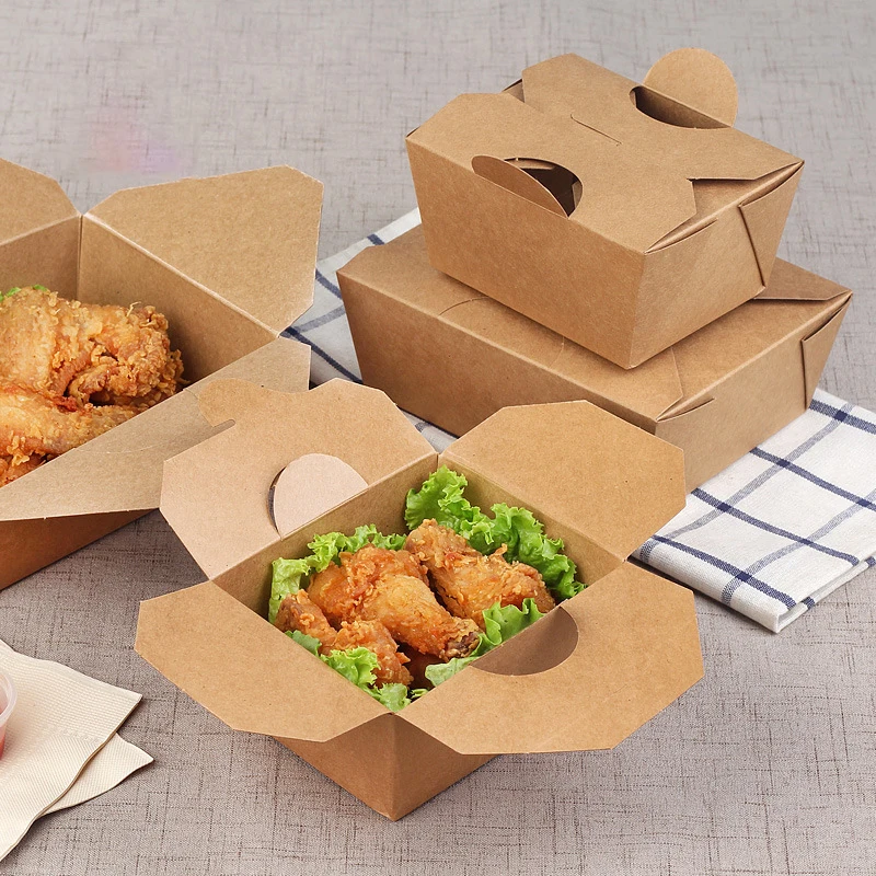 Упаковочные коробки для фаст фуда кухонная утварь ресторана посылка Нер