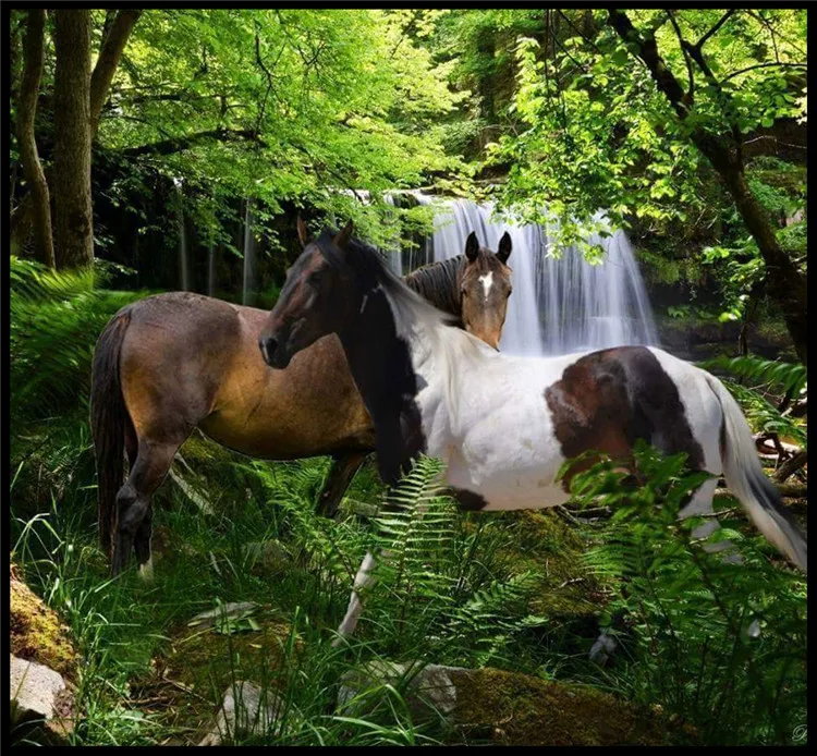 5D алмазная вышивка в виде животных набор для дрели полный декоративный рукоделия