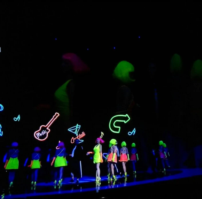 УФ реактивное тело и краска для лица временная татуировка черный реактивный