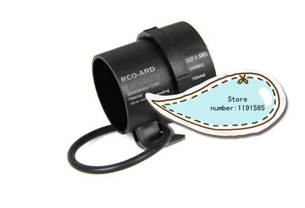 

Тактическая защита от вспышки для прицела черного или темного земли