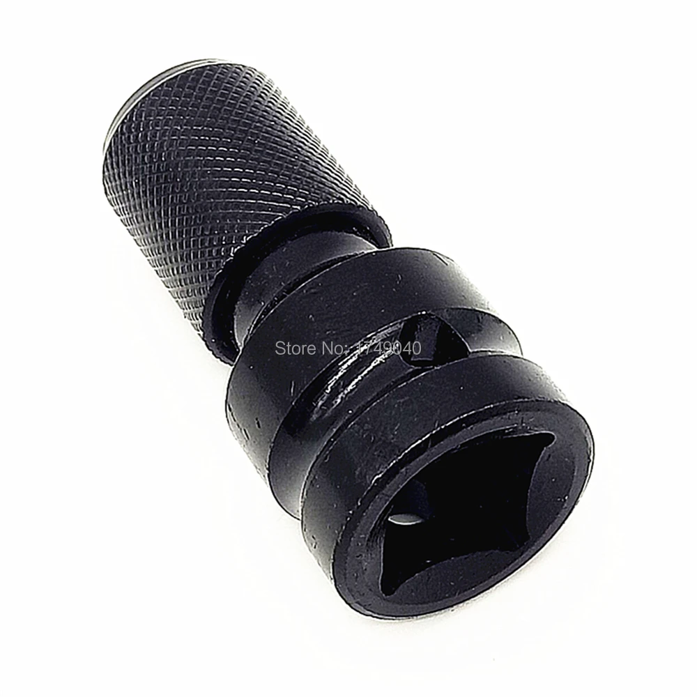 

Impact Socket Conversion 1/2" Square Drive to 1/4" Hex Shank Adaptor Quick Release Wrench Screwdriver Bit Adaptor Tool