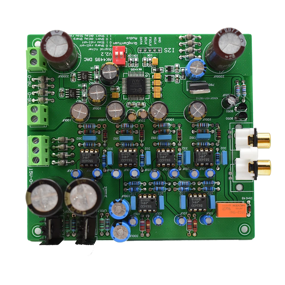 Lusya AK4495S AK4495SEQ ies DAC аудио декодер плата Поддержка 32 бит 768K декодер T0241