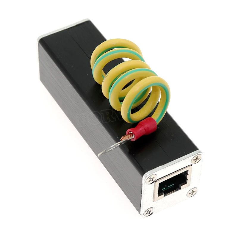 Lightning arrester Network RJ45 SPD устройство защиты от перенапряжения для сети Ethernet 100 м|network surge