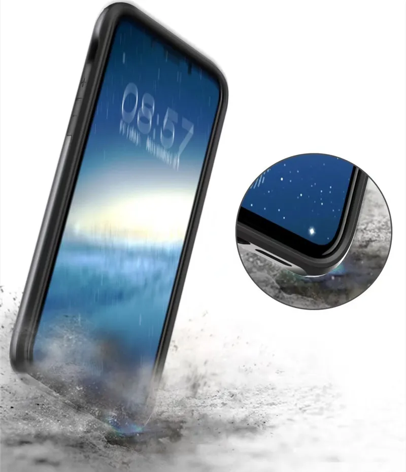 Для iphone XS Max прочный Чехол слайдер держатель для карт сзади чехол 5 5S SE 6 S 7 8 Plus X XR