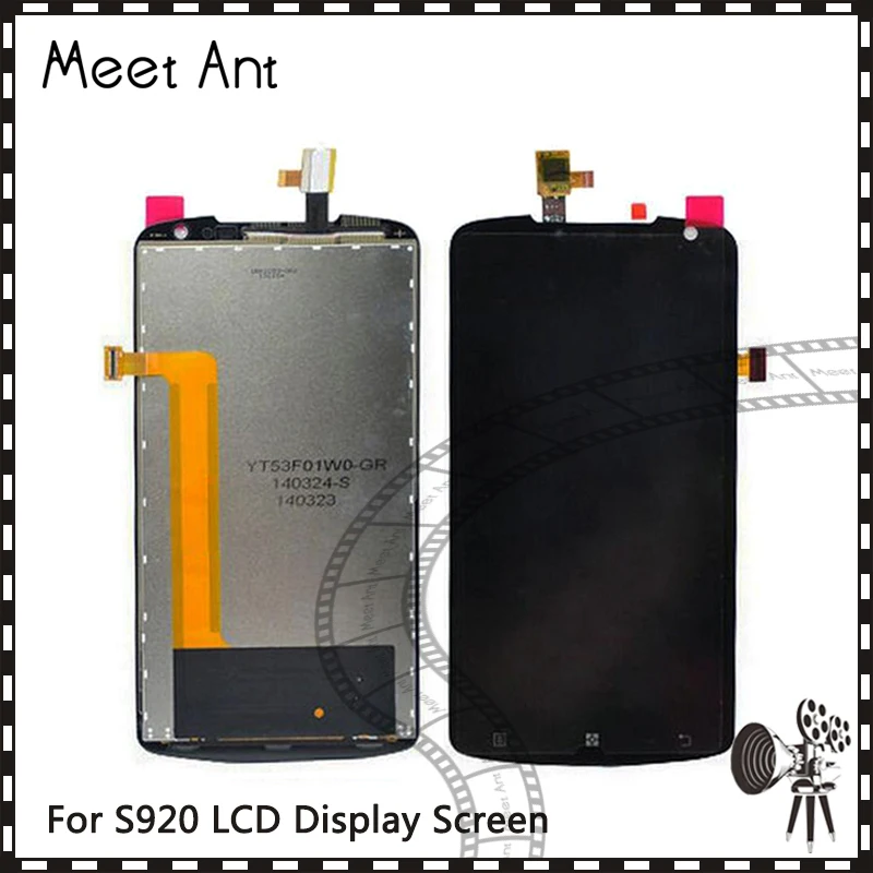 

10pcs/lot high quality 5.3'' For Lenovo S920 LCD Display Screen With Touch Screen Digitizer Assembly