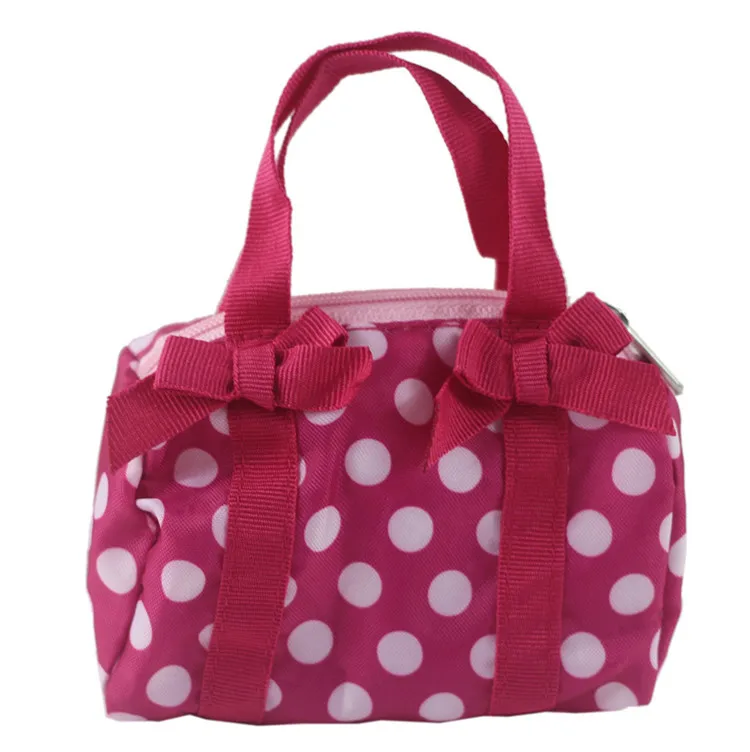 bag 15 15 стилей Кукла одеваются аксессуары Различные Стиль s сумка для 18 дюймов американская кукла подходит 43-45 см Born кукла аксессуары - Цвет: bag 15