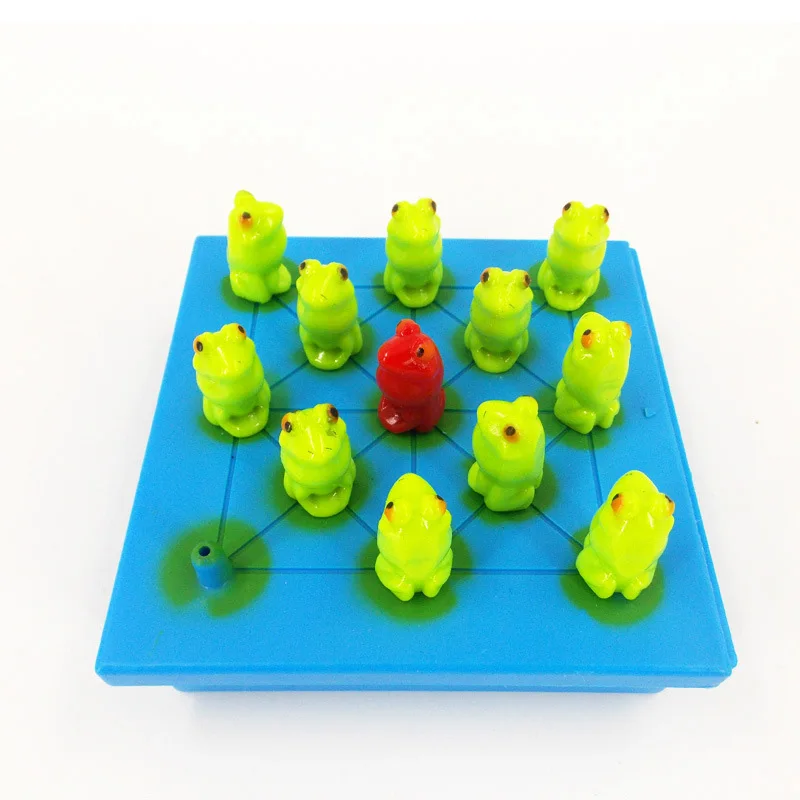 Обучающая настольная игра Frog для всей семьи/Вечеринки/друзей прыжков с героями
