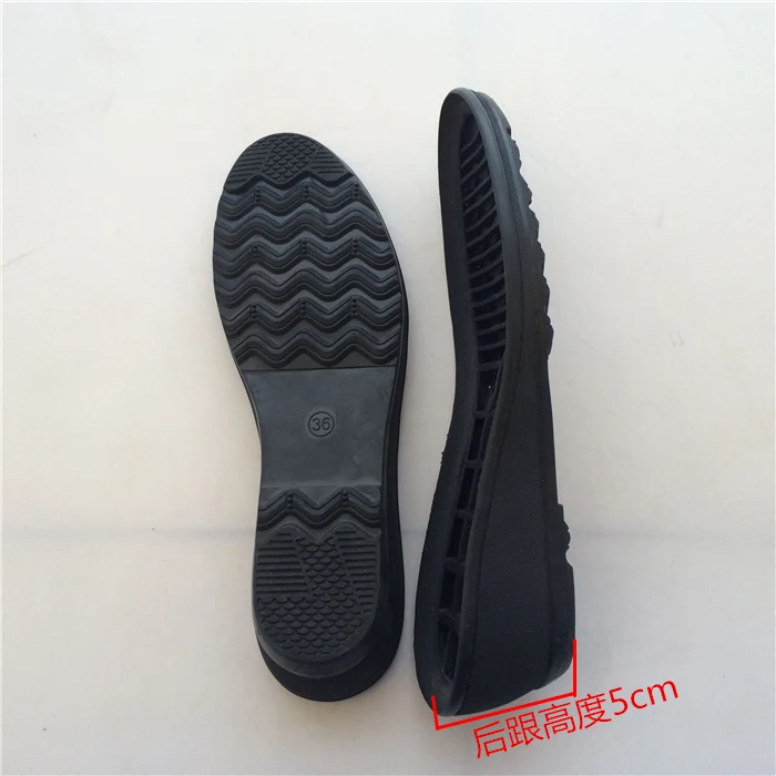 Женские резиновые износостойкие ботинки на подошве кожаные хлопковые сандалии