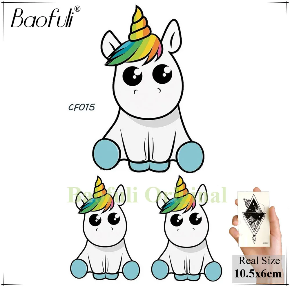 BAOFULI Мальчики водонепроницаемый мультфильм дети временные татуировки