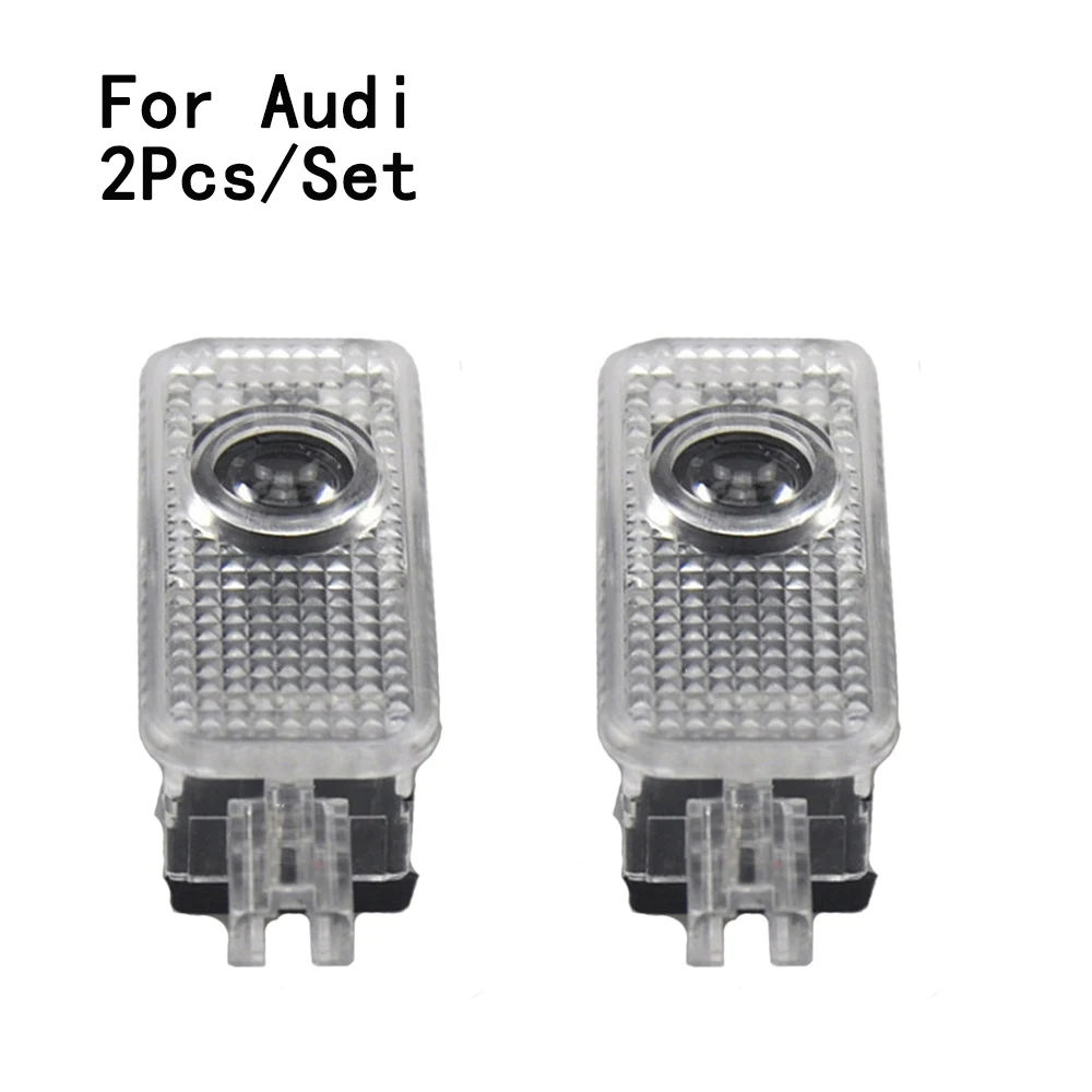 Для Audi A8/A6L/A5/A6/A4L/A3/A4/A1/R8/TT/Q7/Q5/A8/A7/A3/Q3 светодиодная Автомобильная дверная лампа Weclome