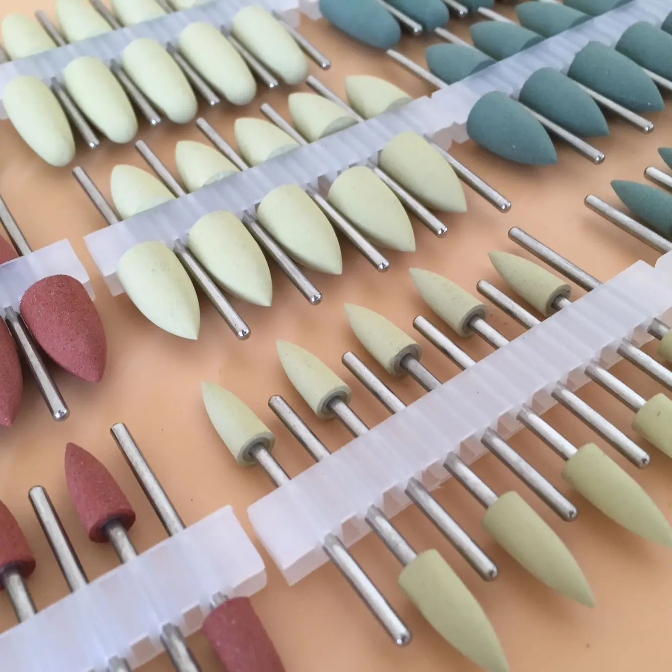 120pcs Dental SILICONE Rubber polishers Diamond polishing Burs Resin Base 2.35mm | Красота и здоровье