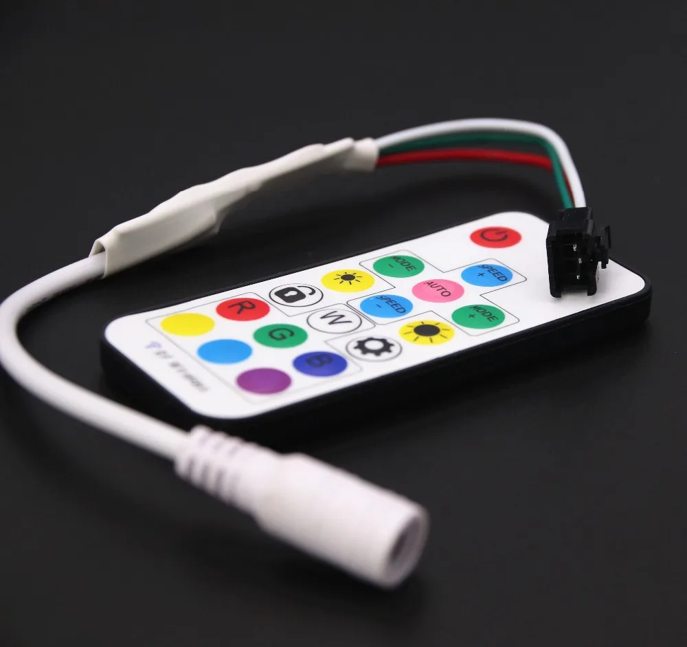 DC 5V SP103E RF LED контроллер мини 14Key WS2812 мечта красочные RGB светодиодные полосы
