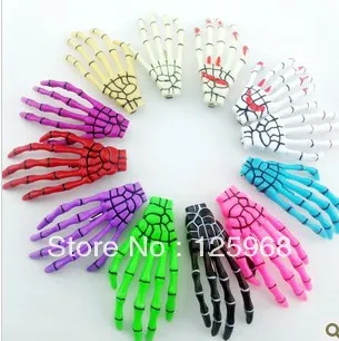 

Free Shipping!New Arrive 20pcs/lot Fashion Halloween Skeleton Hand Bone Hair Clip Hairclip Girl's Hair Accessories
