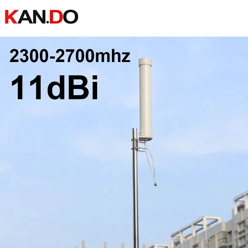Промышленный Класс ISM 2,4g антенна 11dbi omni антенна двойная поляризация wifi антенна 2300-2700 МГц wifi AP передача 0,52 метров