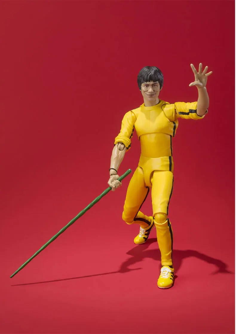 СВЧ кунг-фу суперзвезда Брюс Ли экшн Figrues BJD 75-летие игрушки 14 см | Игрушки и хобби