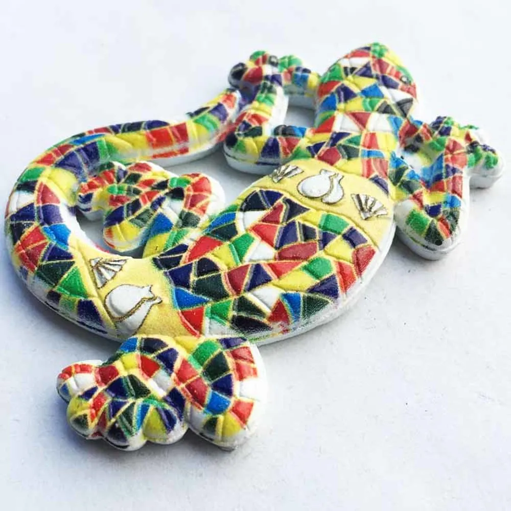 BABELEMI металлическая высококлассная мозаика ящерица Испания Барселона