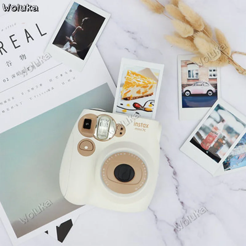 Пленка для Instax Mini 7c камеры 86mmx54 мм с фиксированным фокусом один изображений камера стоьте вверх мини 7c CD50 T03