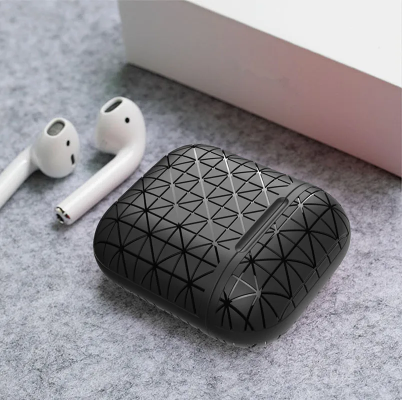 ТПУ силиконовый чехол для беспроводных наушников Bluetooth AirPods 1 защитный аксессуары