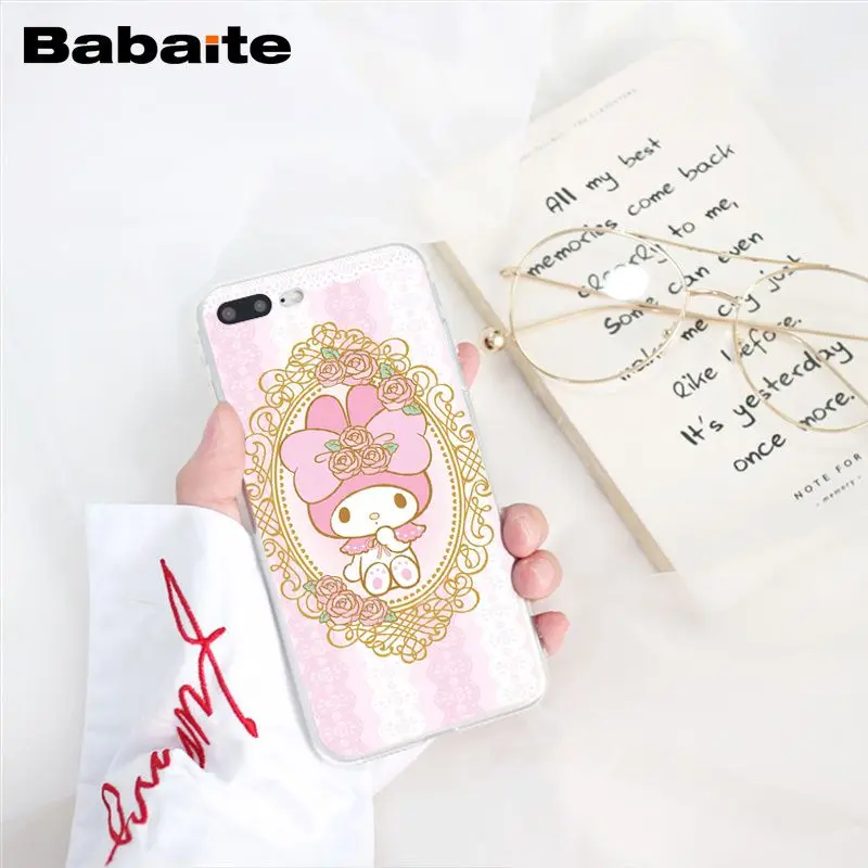 Babaite милый чехол для телефона My Melody Little с двумя звездами для iphone 11 Pro 11Pro Max 8 7 6 6S Plus X XS MAX 5 5S SE XR