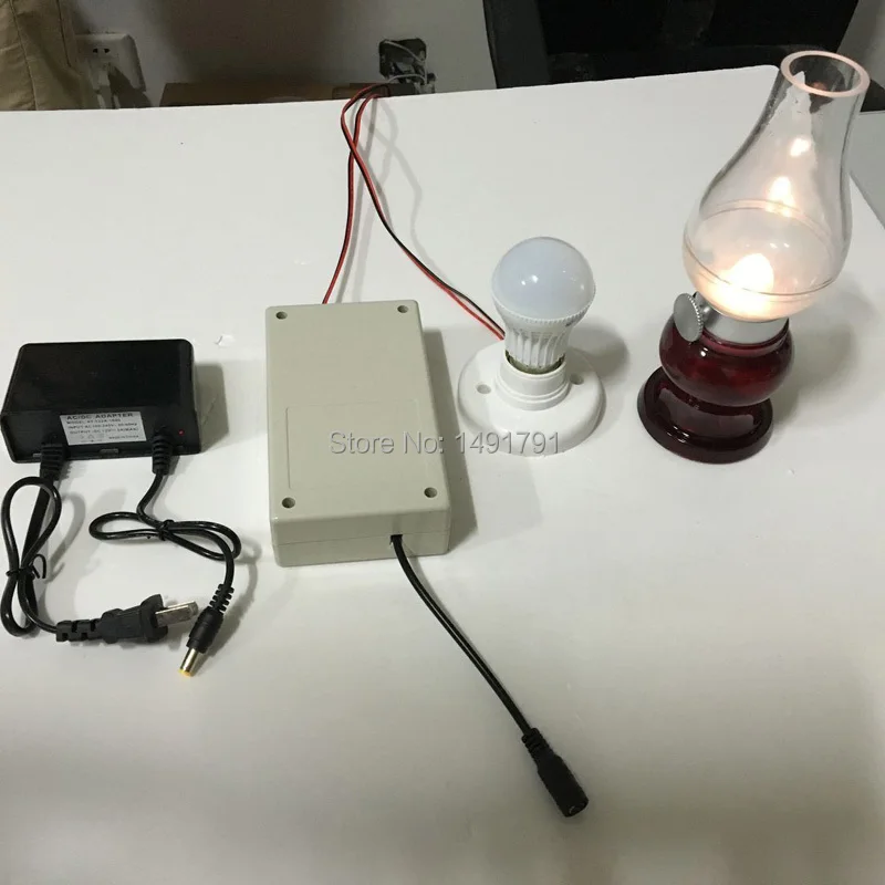 Выдуйте волшебный свет чтобы открыть светильник 12 В реальная жизнь комната