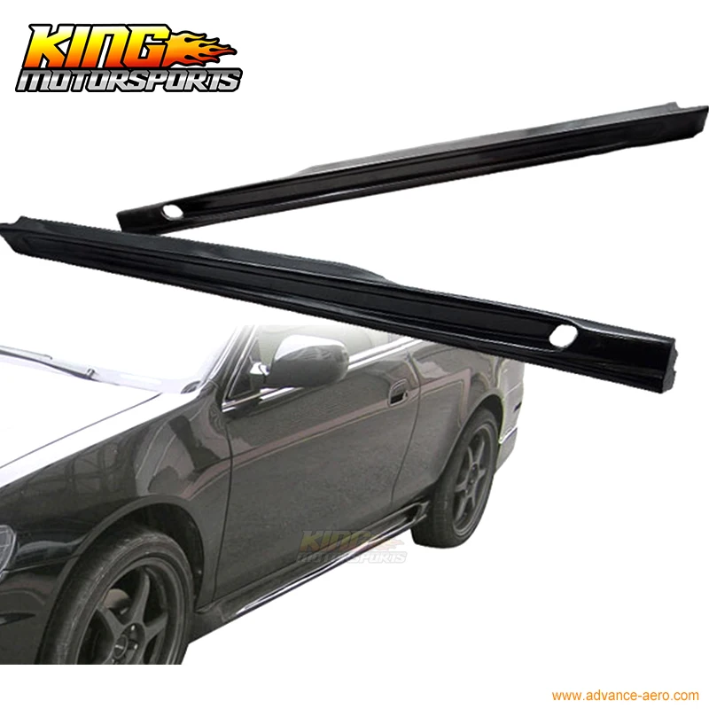 

Fit For 98-02 Honda Accord 2Dr Coupe Side Skirt PU Add on Bodykit