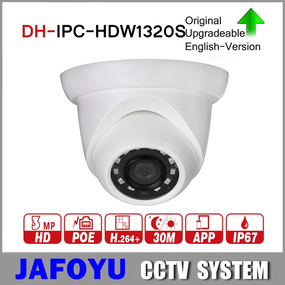 DH оригинальная IPC HDW1320S 3MP мини купольная ip камера дневная/Ночная инфракрасная
