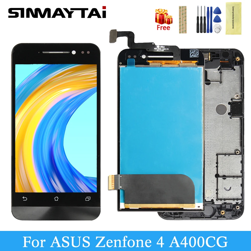 

Дисплейный модуль для Asus Zenfone 4, A400CG, черный