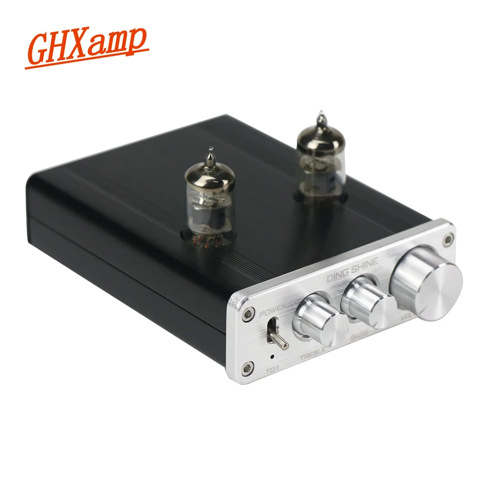 

Ghxamp 6J1 Tube Amplifier Machine Bile Preamplifier HIFI Pre-class Preamp Bass Tweeter Tone NE5532 For Amplifier Speaker DIY