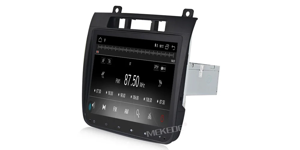 MEKEDE 8,4 дюймов 2 din android 9,1 2+ 32G автомобильный DVD gps навигатор для VW Volkswagen TOUAREG 2012-, радио, wifi, четырехъядерный