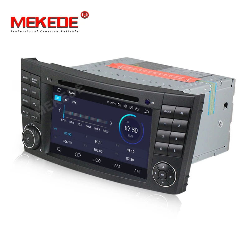 MEKEDE Android 9,0 ips DSP сенсорный автомобильный dvd-плеер с экраном для Mercedes Benz E-Class W211 E200 E220 E300 E350 четырехъядерный Wifi радио