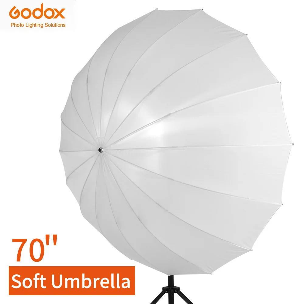 Зонт Godox для студийной фотосъемки 70 дюймов 178 см |