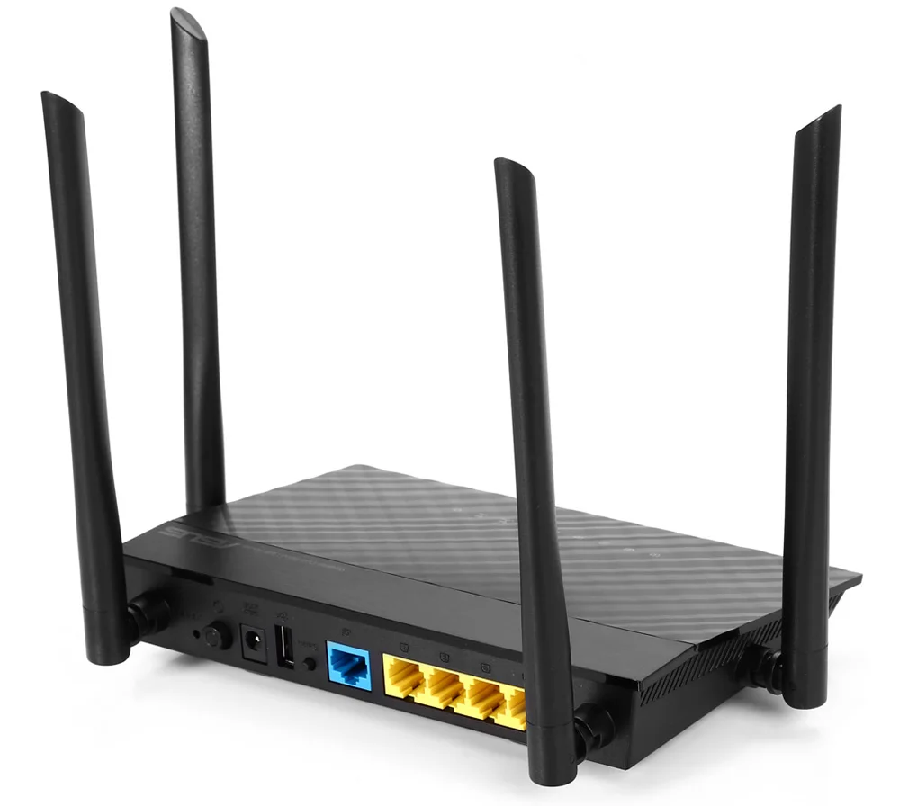 ASUS RT-AC1200 беспроводной маршрутизатор 2,4G 5G 1167 Мбит/с сеть WiFi повторитель двухдиапазонный маршрутизатор с четырьмя антеннами 5 дБи родительский контроль