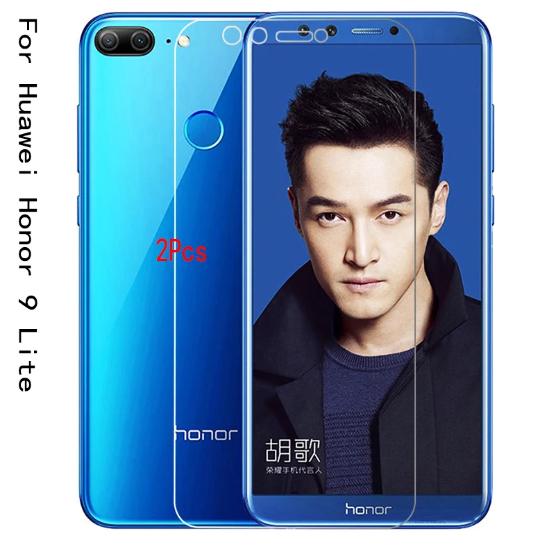 2 шт закаленное Стекло для Huawei Honor 9 удобный телефонный Футляр Чехол Экран