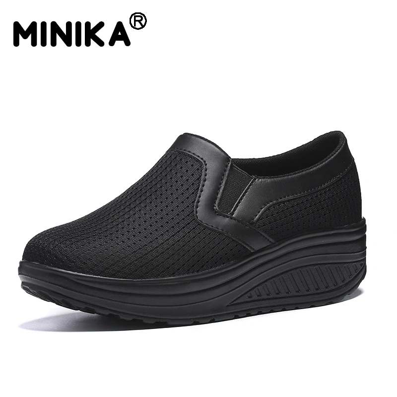 Minika/Женская обувь Повседневные кроссовки на платформе Женская