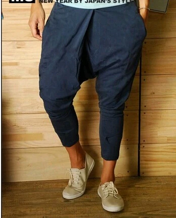 Мужские шаровары в стиле Харадзюку повседневные мешковатые брюки карго из