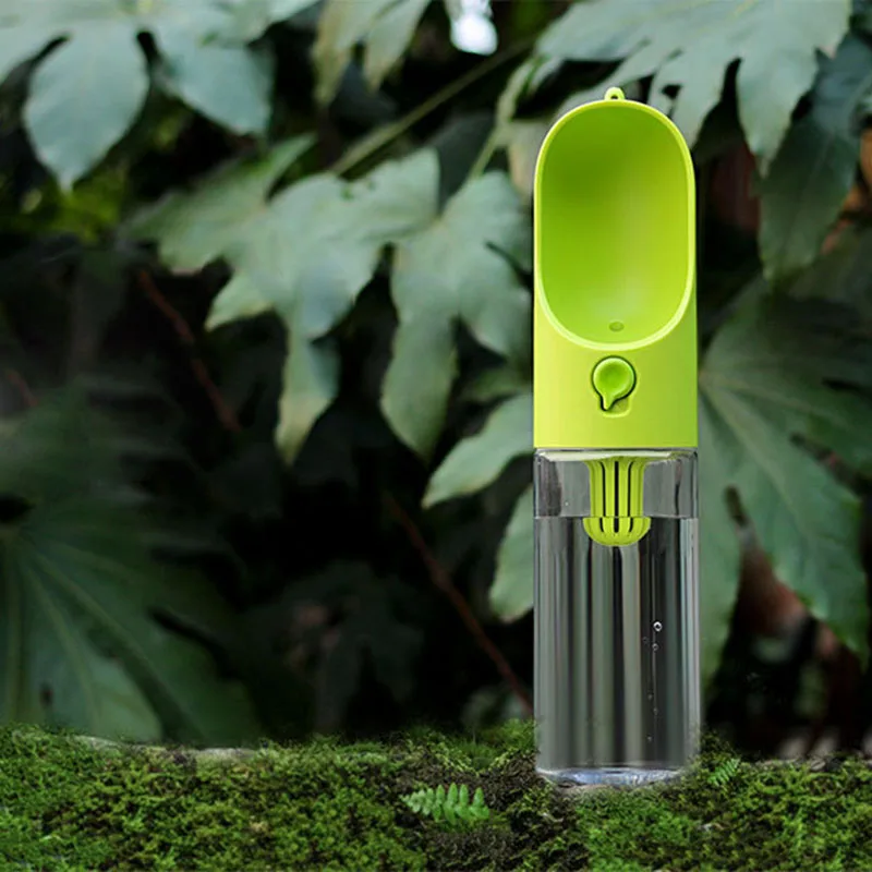 Портативные дорожные чашки с фильтром для питомцев 400 мл миски питья кормушки