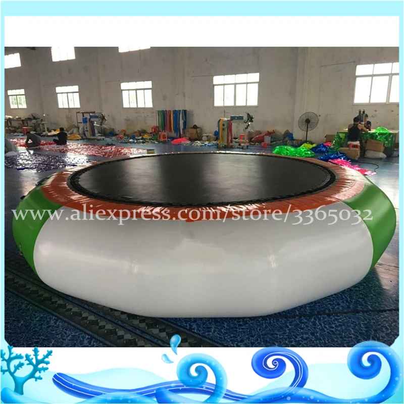 Надувные водные игры для озера/надувной водный батут/искусственный плавающий