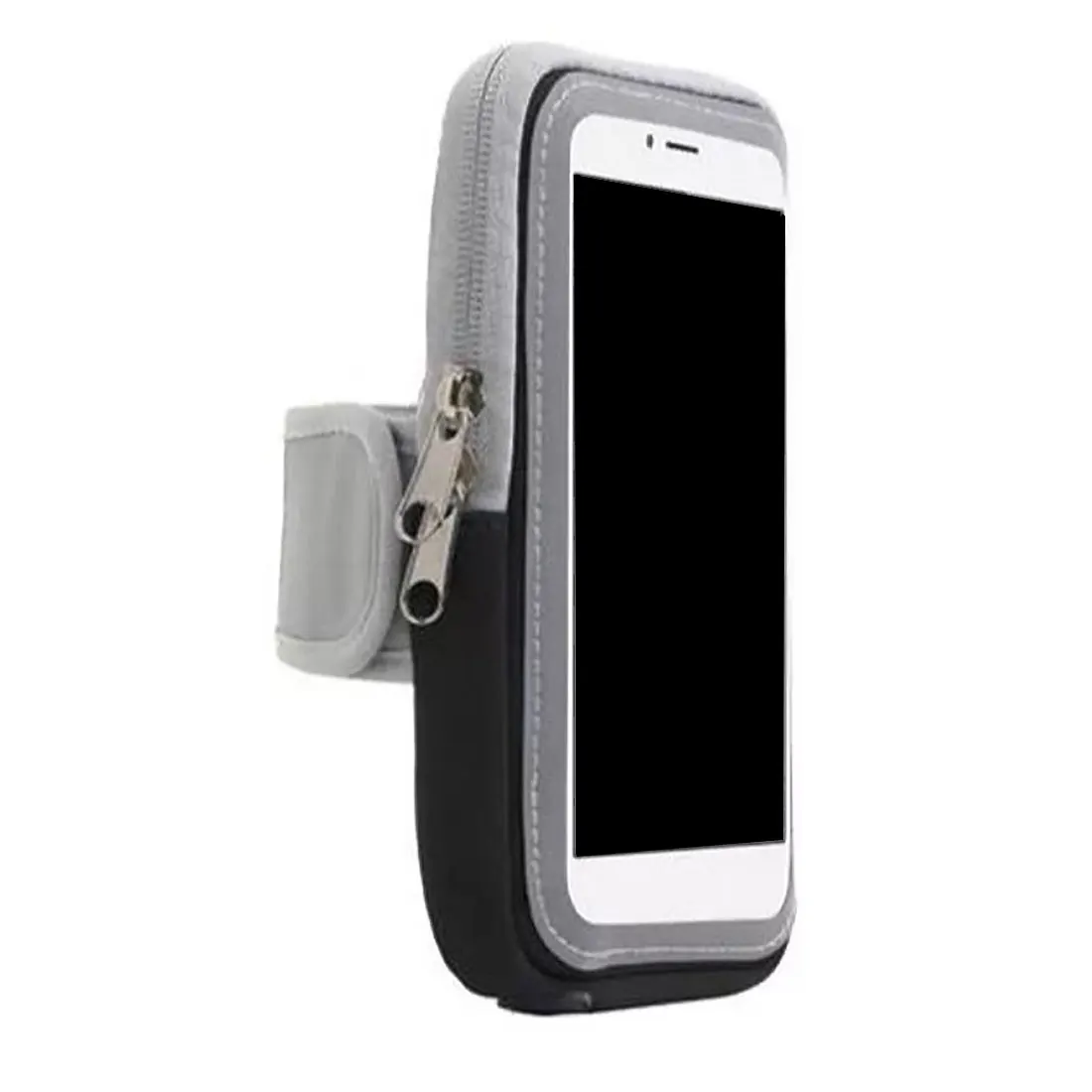 Universal Mobile Phone Bags Holder Outdoor Sport Arm Pouch Bag For Phone On Hand Sports Running Armband Bag Case - Цвет: black