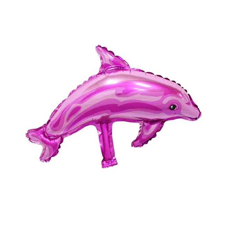 50 шт./лот мини маленький дельфин фольгированный шар для свадьбы дня рождения